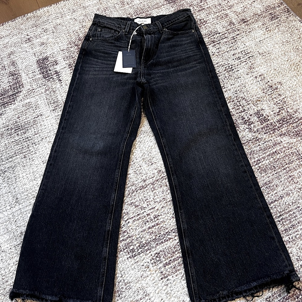 NWT The Great denim - Rider, size 26 in onyx
